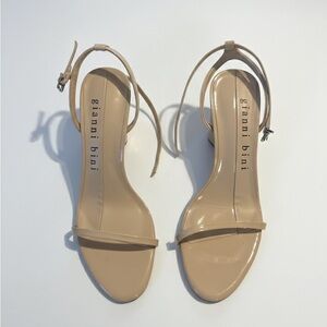 Gianni Bini Nude Strappy Heels